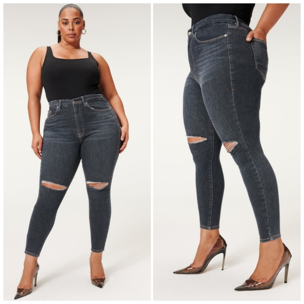 NWT Good American Always Fits Good Legs Jeand